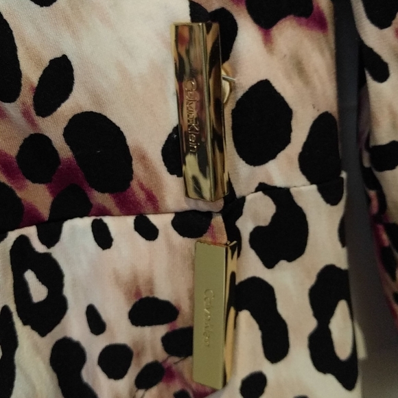 👠👠 Animal patternl dress by Calvin Klein - Picture 4 of 8